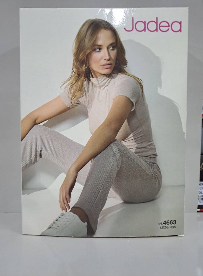 Jadea - Leggings In Tessuto A Coste / Art.4663 - immagine 2