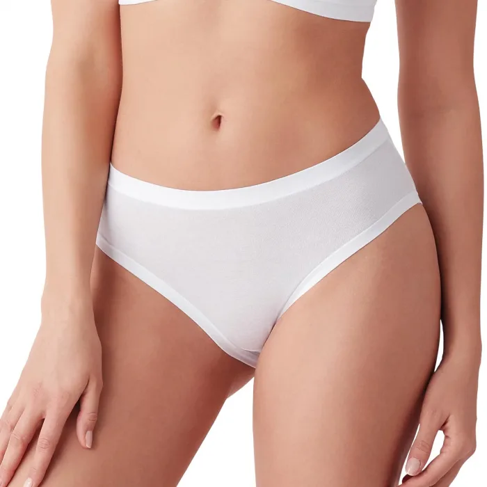 Cotonella - Slip Donna Modello Midi In Cotone Bielastico / Art.3363