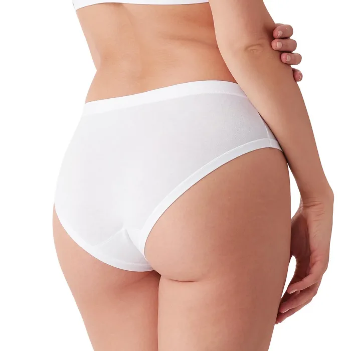Cotonella - Slip Donna Modello Midi In Cotone Bielastico / Art.3363 - immagine 2