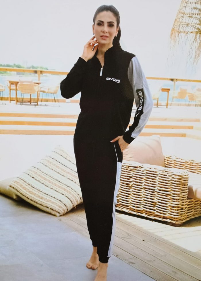 Givova - Homewear Tuta Donna Full Zip Art. G092F