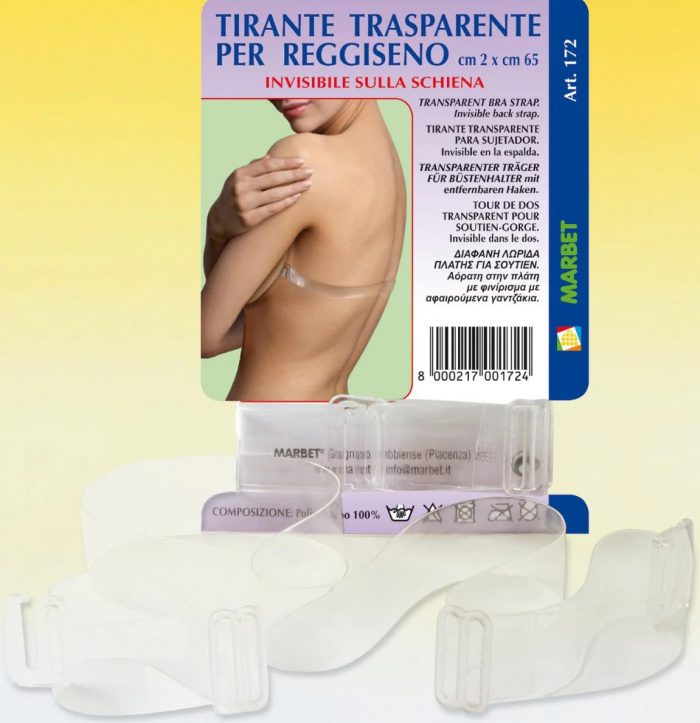 Marbet - Tirante Trasparente Rimovibile / Art.172