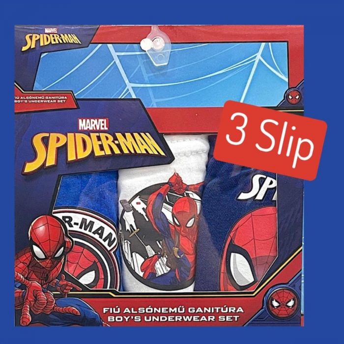 Marvel - Tris Slip SpiderMan Bimbo Multicolors - immagine 3