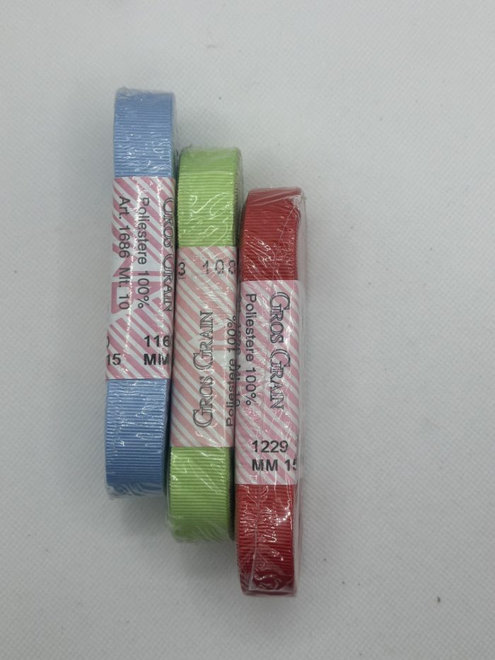 Nastro Gros Grain - Poliestere / N.3 (15mm)