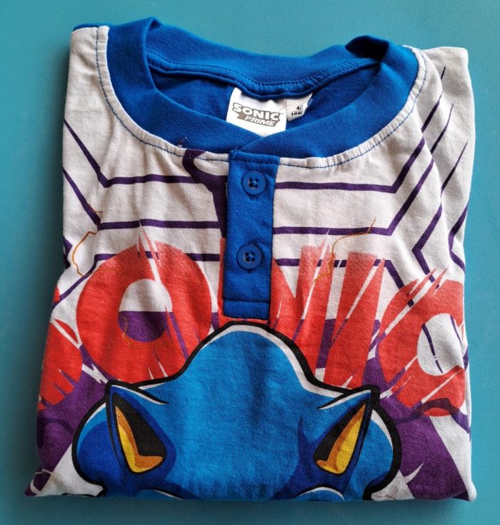 Sonic - Pigiama Lungo Bimbo in Cotone Leggero - immagine 2