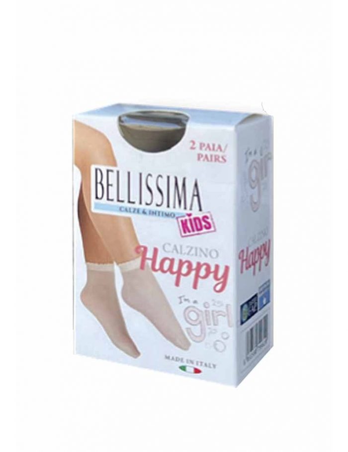 Bellissima - 2 Paia Calzino Bimba / Art.Happy