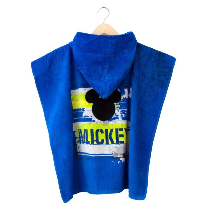 Disney Topolino - Poncho Accappatoio Taglia Unica in Spugna / Art.AB548 - immagine 3