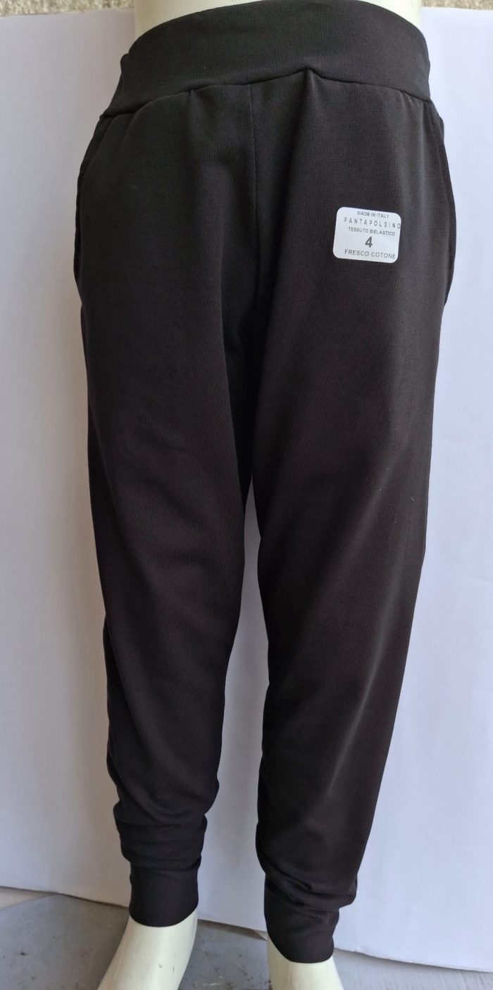 Pantalone Tinta Unita Colore Nero Bambina / Ragazzina ( 4 Anni / 14 Anni ) - immagine 2