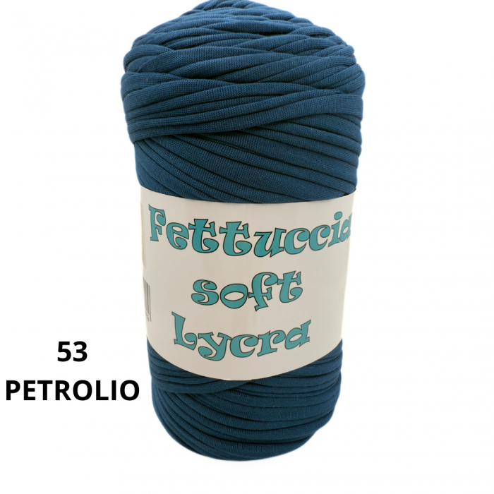 Fettuccia Lycra - Soft / 53 Petrolio - immagine 2