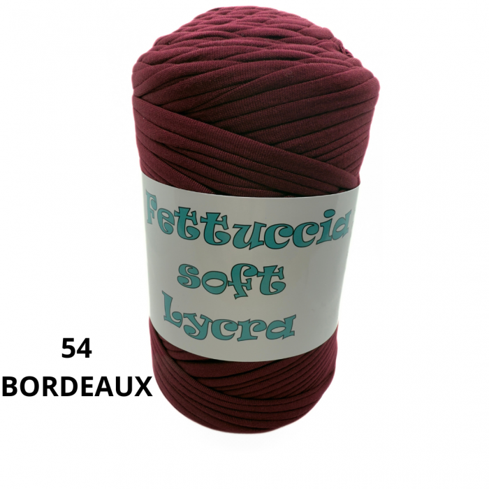 Fettuccia Lycra - Soft / 54 Bordeaux - immagine 2