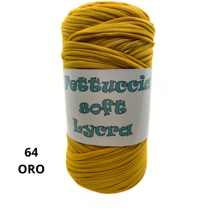 Fettuccia Lycra - Soft / 64 Oro - immagine 2