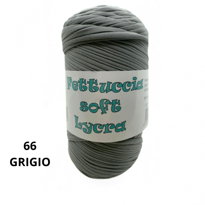 Fettuccia Lycra - Soft / 66 Grigio - immagine 2