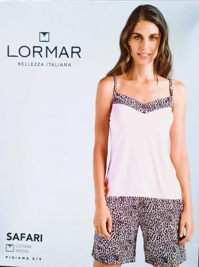 Lormar - Pigiama Serafino / Art.Safari.65.0386
