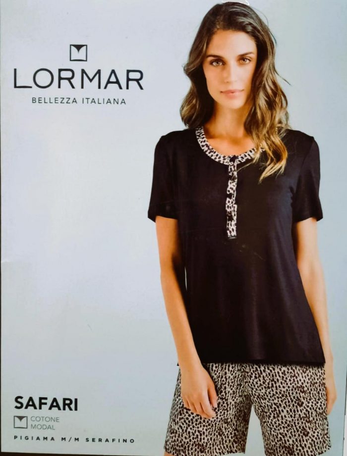 Lormar - Pigiama Serafino / Art.Safari.65.0385