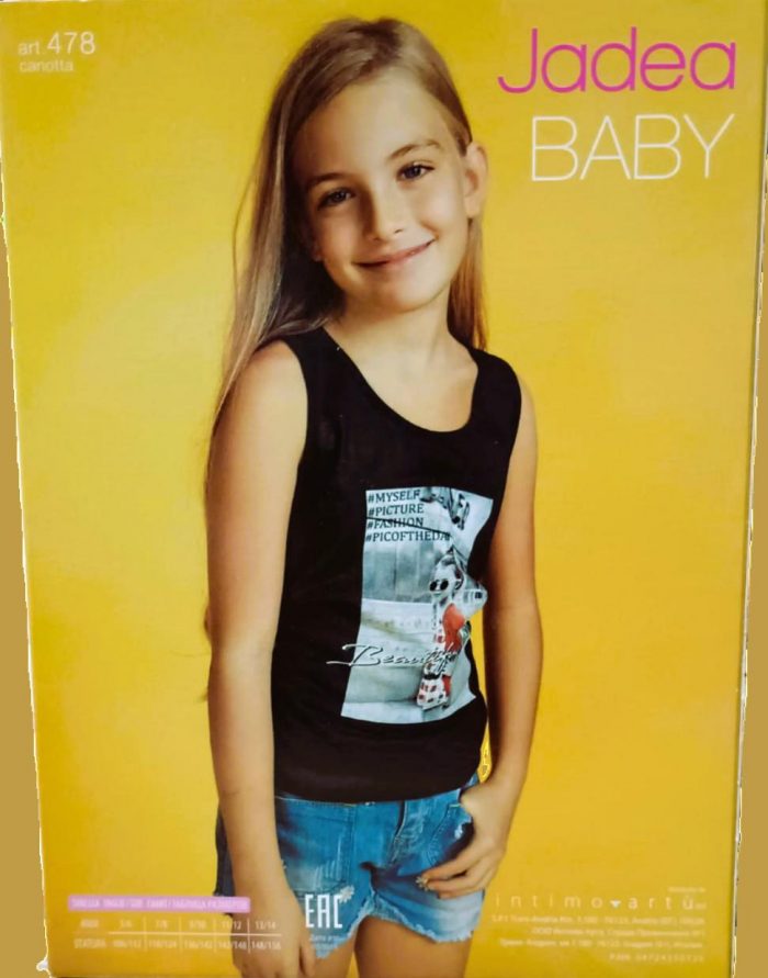 Jadea - Canotta Bimba - Ragazzina / Art.478 - immagine 2