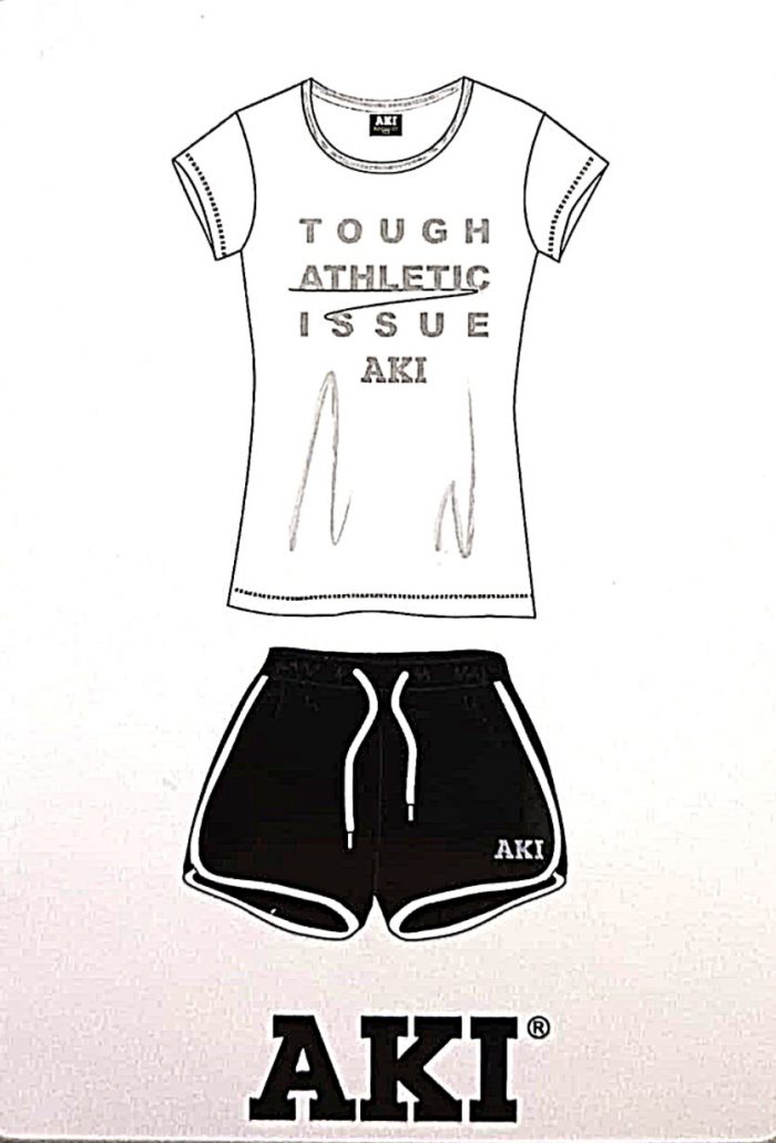 AKI - Pigiama Estivo Corto Donna / Art.Tough Atletic Issue AKI - immagine 2