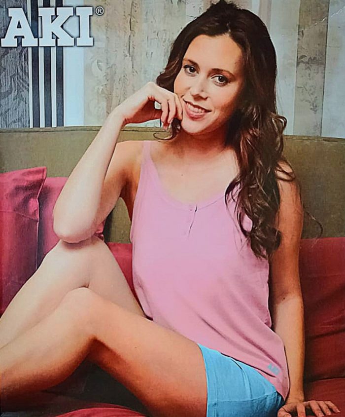 AKI - Pigiama Estivo da Donna a Bretellina