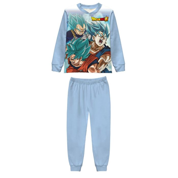 Sabor - Dragon Ball Super - Pigiama Lungo Da Bambino Caldo Cotone Interlock - immagine 2
