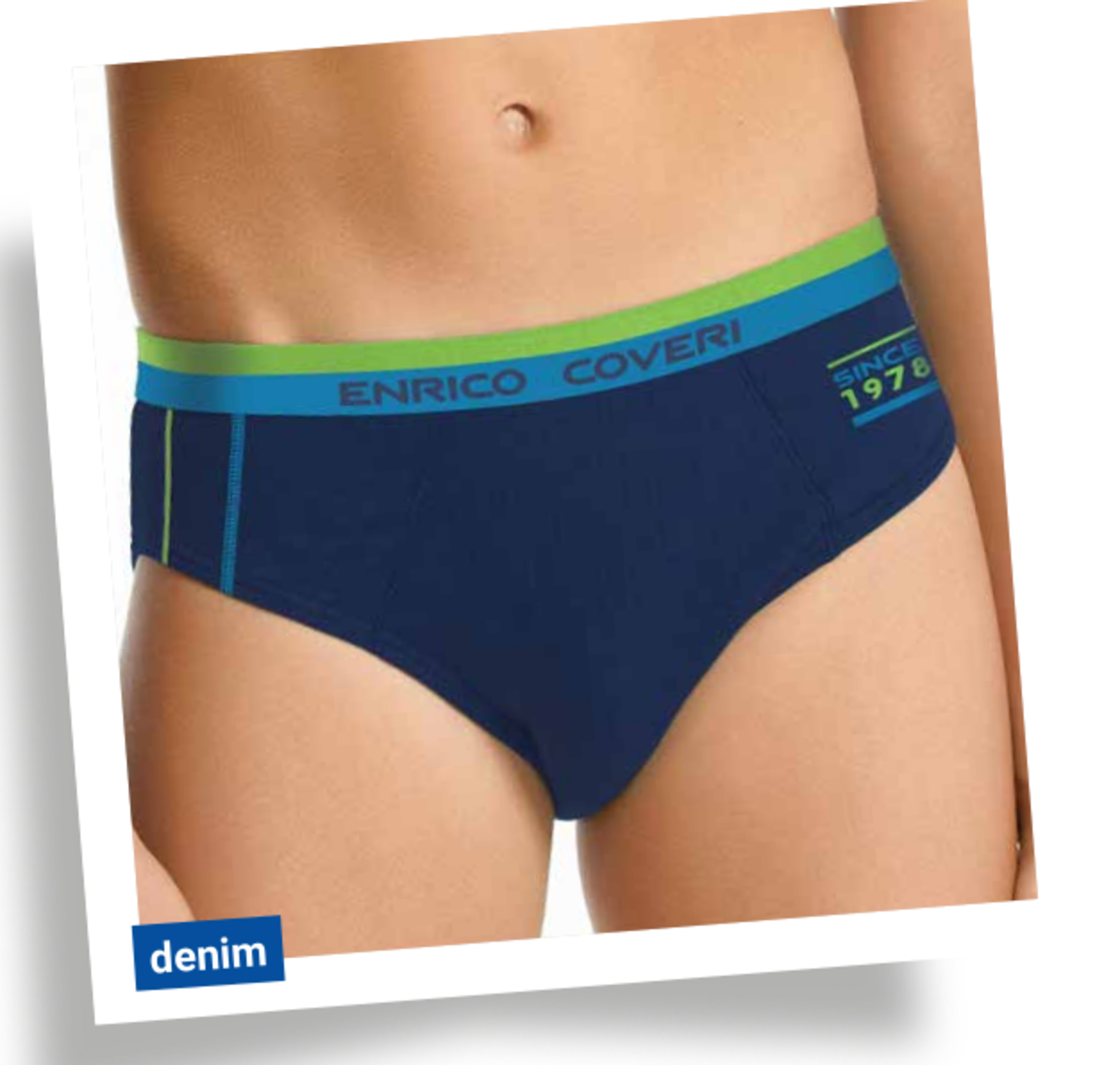 Enrico Coveri - Slip Da Ragazzo in Cotone Elasticizzato / Art.ES4168 - immagine 3