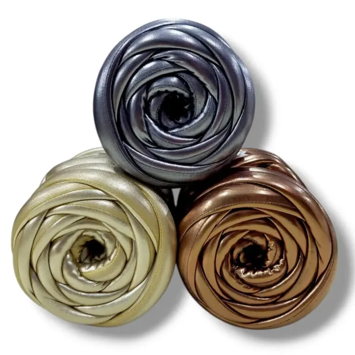 BOMBIX - Fettuccia Marshmallow In Pelle Per Borse Rotolo Da 500g / 20Metri - immagine 2