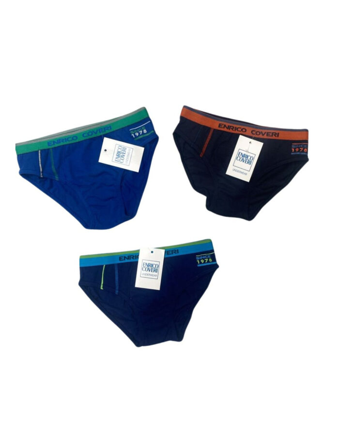 Enrico Coveri - Slip Da Ragazzo in Cotone Elasticizzato / Art.ES4168 - immagine 2