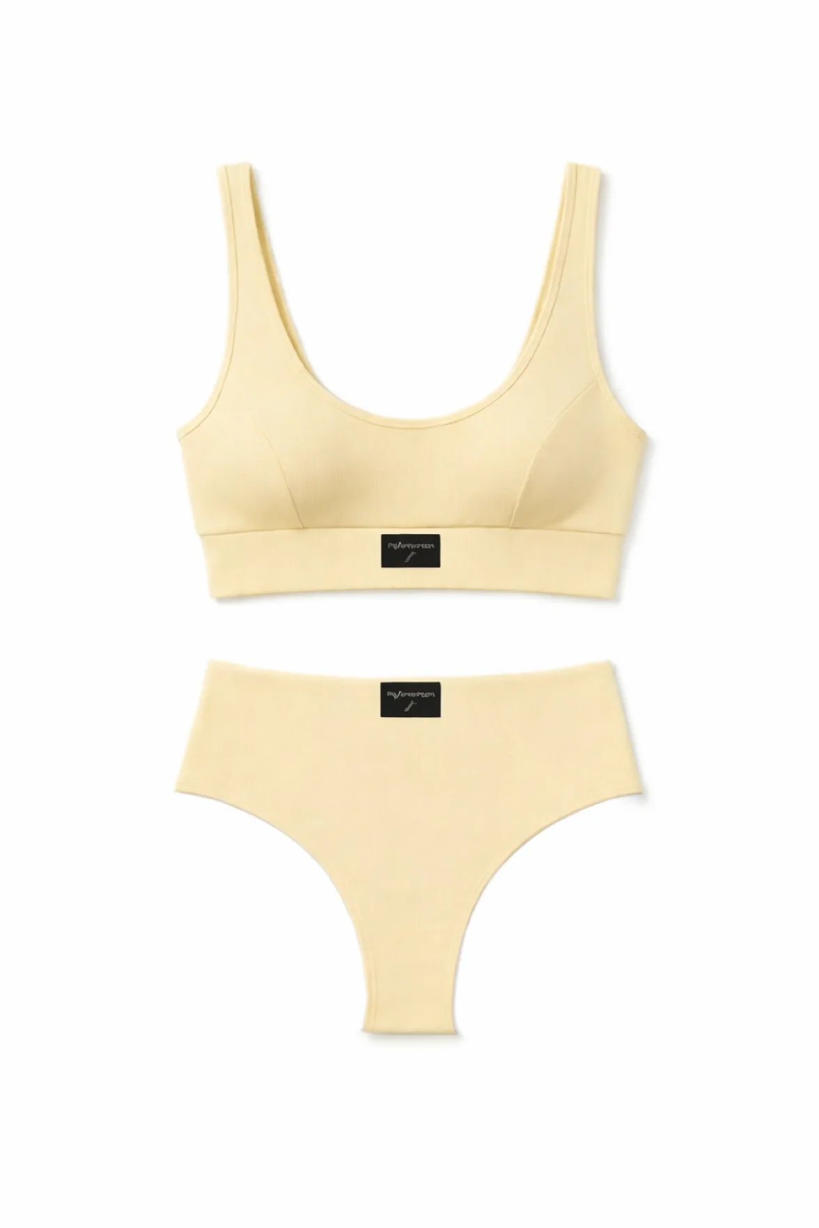 RossoPorpora - Coordinato Donna in Cotone - Top Spalla Larga e Culotte Perizoma / ARTCD.975 - immagine 3