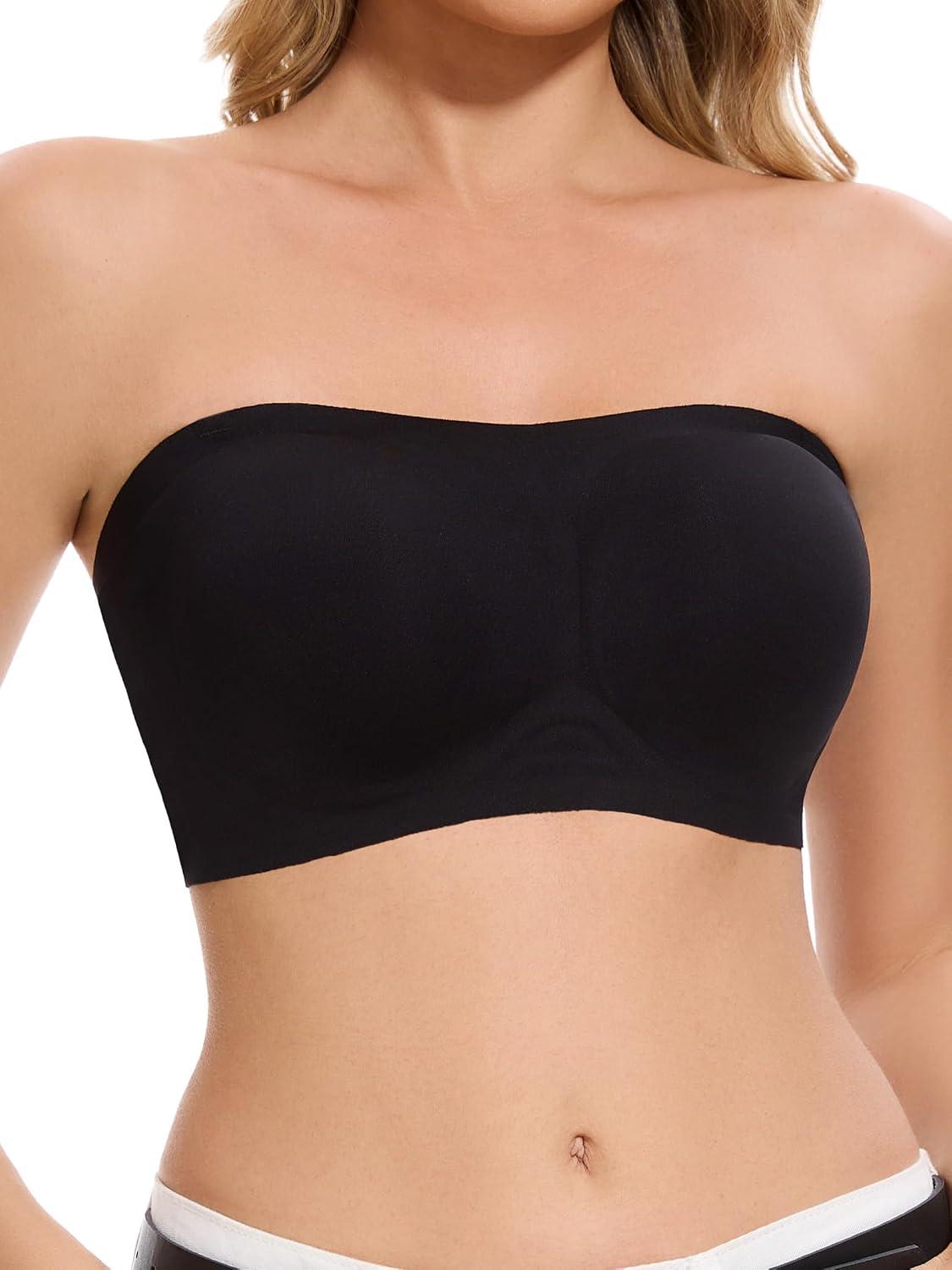 Voluptina REF# 940 – Reggiseno Bandeau Strapless con Ferretto - immagine 4